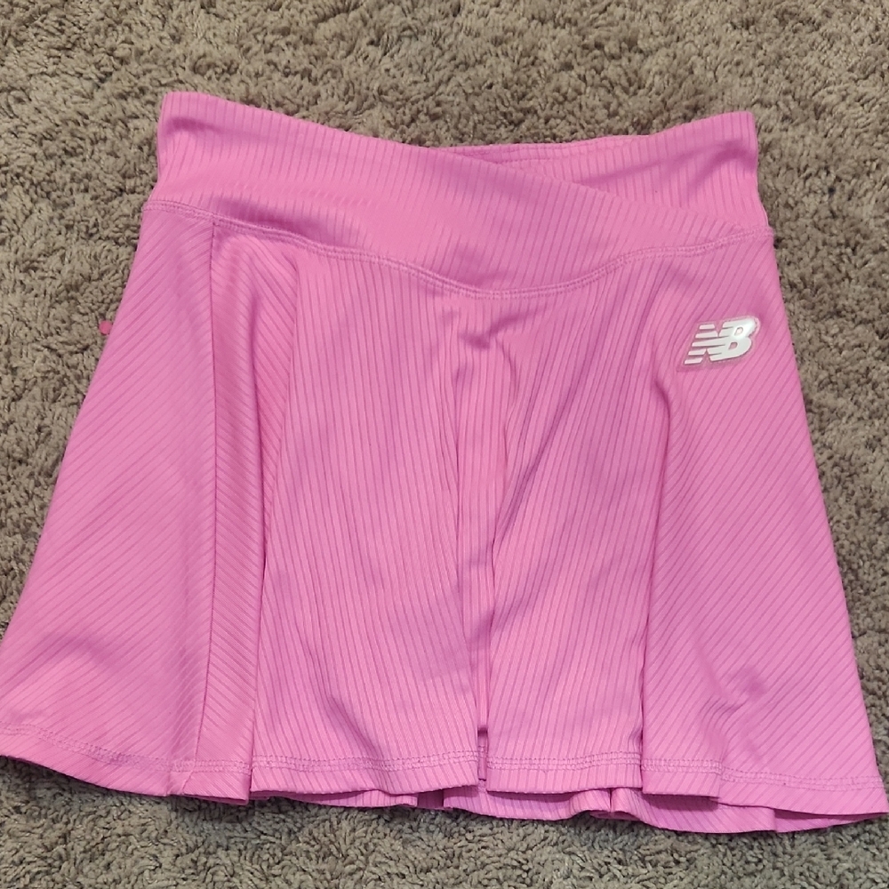 New Balance Vibrant Pink Tennis Skirt